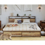 Stouffer Metal Storage Bed - Chic Decora