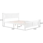 Straussview Solid Wood Slat Bed - Chic Decora