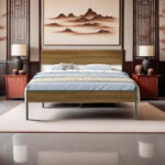 Subaan Metal Slat Bed - Chic Decora