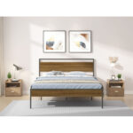 Subaan Metal Slat Bed - Chic Decora