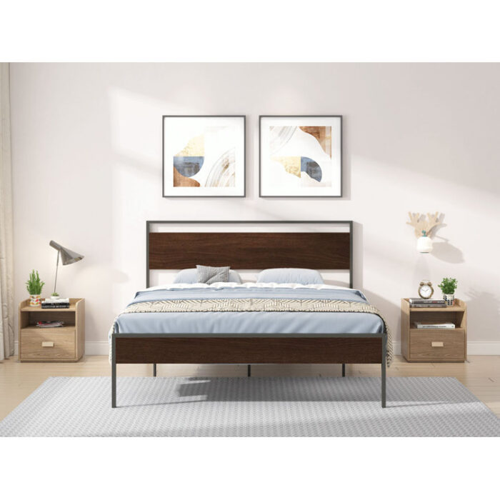 Subaan Metal Slat Bed - Chic Decora