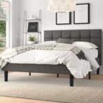 Frankel Vegan Leather Platform Bed - Chic Decora