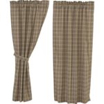 Surikova Cotton Room Darkening Curtain Pair (Set of 2) - Chic Decora