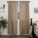 Surikova Cotton Room Darkening Curtain Pair (Set of 2) - Chic Decora