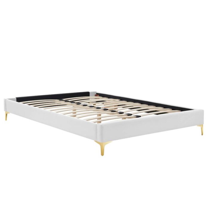 Sutton Performance Velvet Bed Frame - Chic Decora