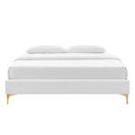 Sutton Performance Velvet Bed Frame - Chic Decora