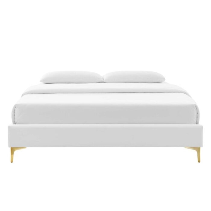 Sutton Performance Velvet Bed Frame - Chic Decora