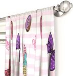 Sweet Life Microfiber Room Darkening Curtain Pair (Set of 2) - Chic Decora