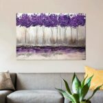 Swiger Osnat Tzadok Purple Summer – Print on Canvas - Chic Decora