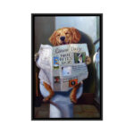 Swindle Heffernan Dog Gone Funny by Swindle Heffernan – Print on Wrapped Canvas - Chic Decora