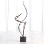 Swirl-Antique Nickel Iron - Chic Decora