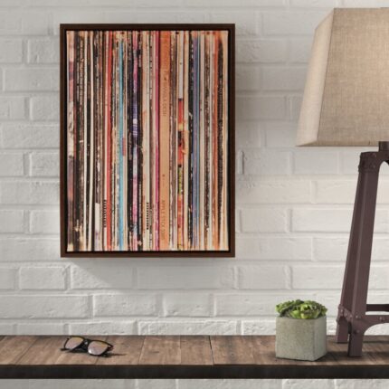 Sylvie ” 33RPM 18×40 B FC ” by Robert Cadloff - Chic Decora