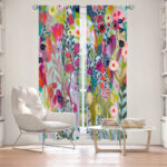 Oneill Synthetic Room Darkening Curtain Pair (Set of 2) - Chic Decora