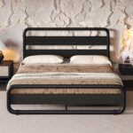 Taivon Metal Platform Bed - Chic Decora