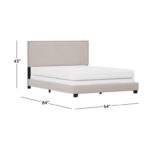 Takengon Upholstered Standard Bed - Chic Decora