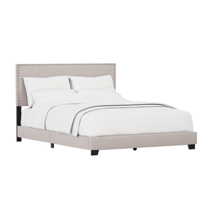 Takengon Upholstered Standard Bed - Chic Decora