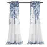 Tanisha Polyester Sheer Curtain Pair (Set of 2) - Chic Decora