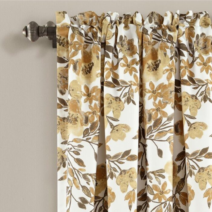 Tanisha Polyester Sheer Curtain Pair (Set of 2) - Chic Decora