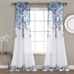 Tanisha Polyester Sheer Curtain Pair (Set of 2) - Chic Decora