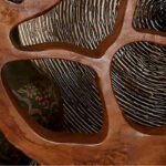 Teak Wood Handmade Abstract Decorative Sculpture - Chic Decora