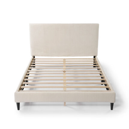 Tereca Upholstered Platform Bed - Chic Decora