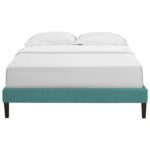 Tessie Bed Frame with Squared Tapered Legs - Chic Decora