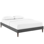 Tessie Bed Frame with Squared Tapered Legs - Chic Decora