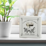 Text & Numbers Box Signs & Plaques - Chic Decora