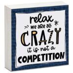 Text & Numbers Box Signs & Plaques - Chic Decora