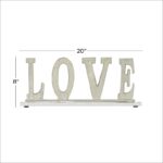 Text & Numbers Letter Block - Chic Decora