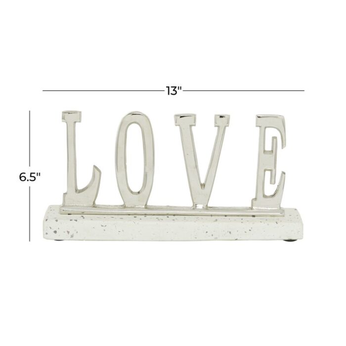 Text & Numbers Letter Block - Chic Decora