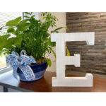 Text & Numbers Letter Block - Chic Decora