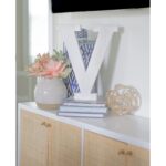 Text & Numbers Letter Block - Chic Decora