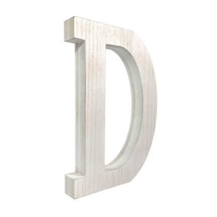 Text & Numbers Letter Block - Chic Decora