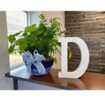 Text & Numbers Letter Block - Chic Decora