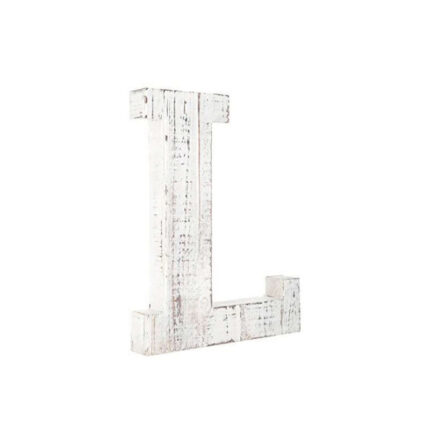 Text & Numbers Letter Block - Chic Decora