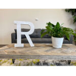 Text & Numbers Letter Block - Chic Decora