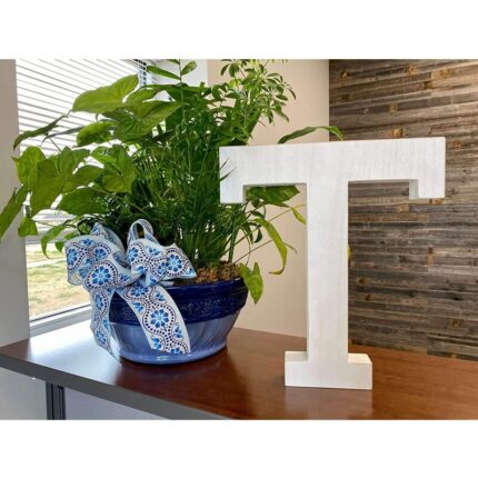 Text & Numbers Letter Block - Chic Decora