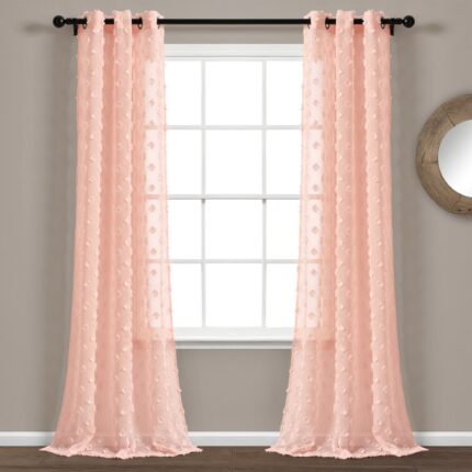 Cotton Blend Room Darkening Pair (Set of 2) - Chic Decora