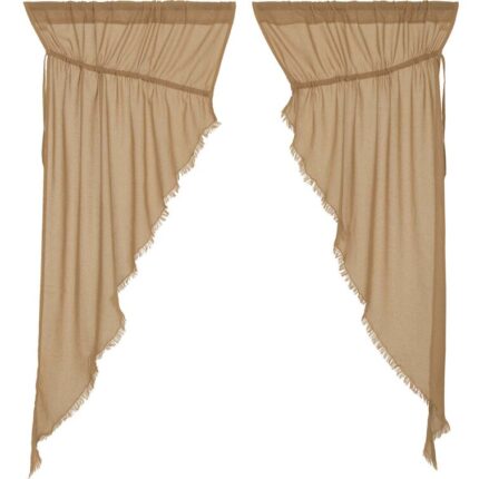 ThÃ©o Cotton Blend Sheer Curtain Pair (Set of 2) - Chic Decora