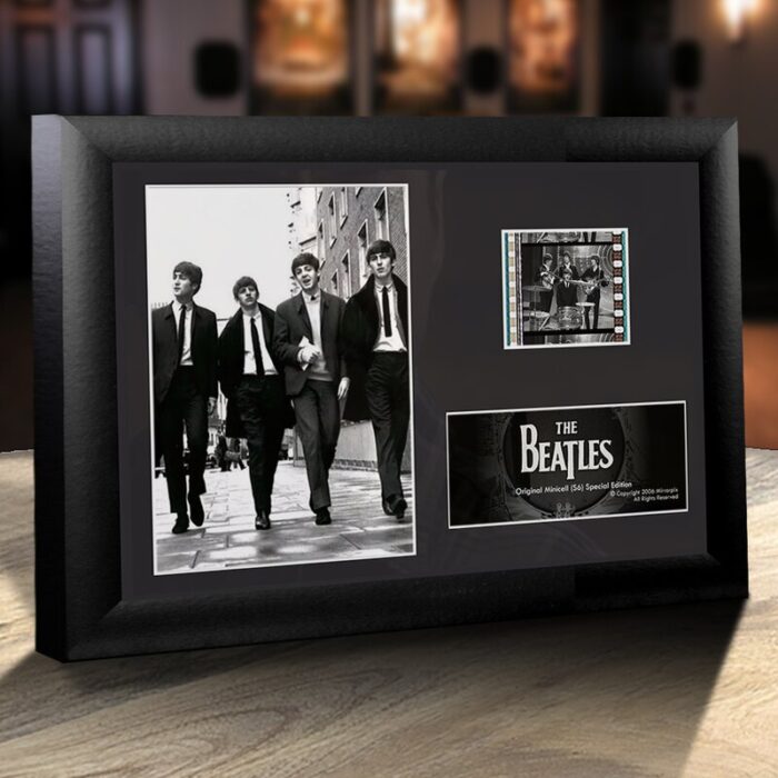 The Beatles Actual Film Cell Decorative Display - Chic Decora