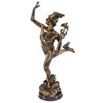 The Flying Mercury Hermes Figurine - Chic Decora