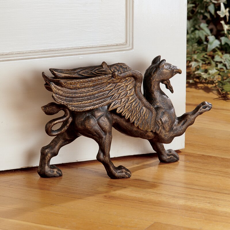 The Growling Griffin Doorstop Figurine - Chic Decora