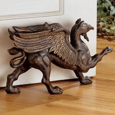 The Growling Griffin Foundry Iron Doorstop - Chic Decora