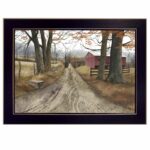 The Road Home Framed Wall Art for Living Room, Home Wall Decor Framed Print by Billy Jacobs - Chic Decora