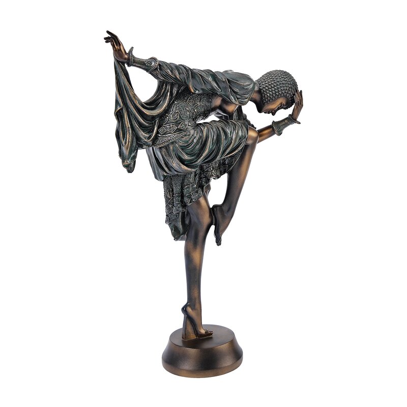 The Snake Dancer Art Deco Figurine - Chic Decora