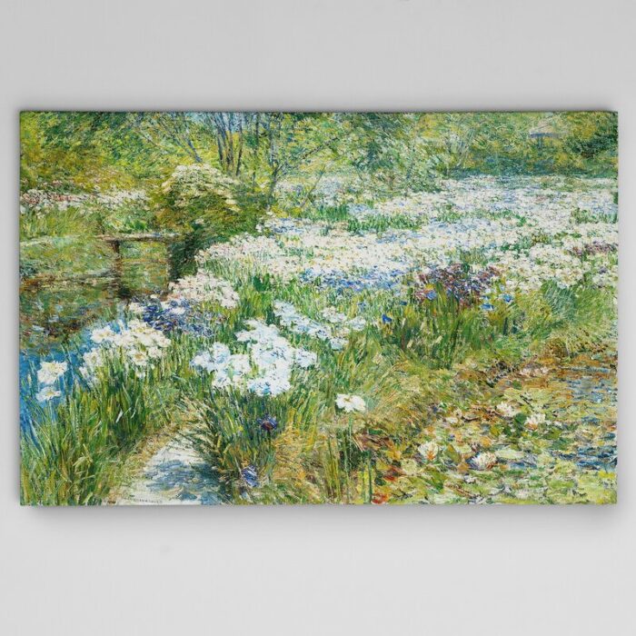 The Water Garden by Claude Monet – Print on Canvas - Chic Decora