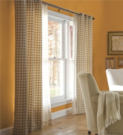 Thermalogic Cotton Blend Room Darkening Curtain Pair (Set of 2) - Chic Decora