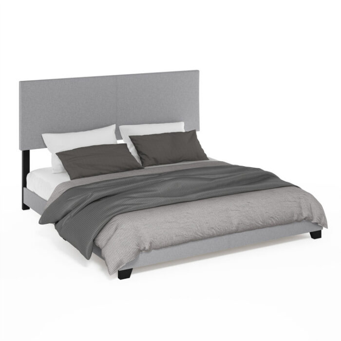 Thionville Vegan Leather Standard Bed - Chic Decora