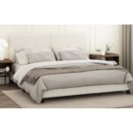 Thionville Vegan Leather Standard Bed - Chic Decora